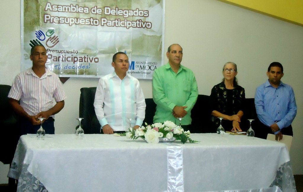 Juan Francisco Peréz, Remberto Cruz, Andrés Diloné Ovalles y Milagros Rosario